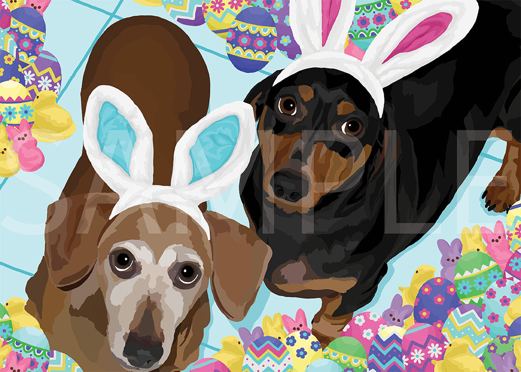 Dachshund Black and Tan