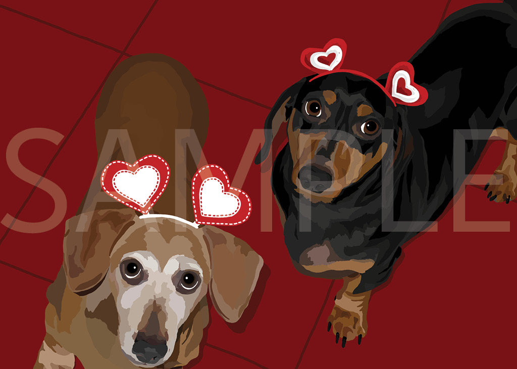 Dachshund Black and Tan