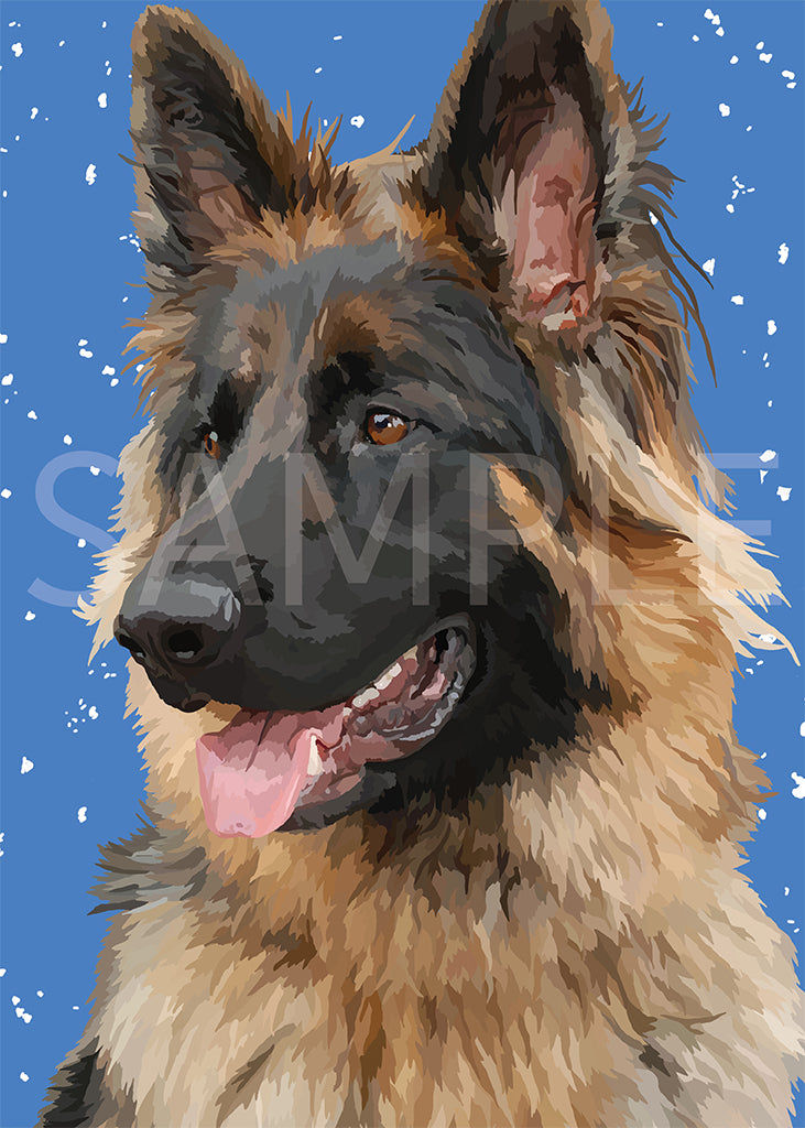 German Shepherd Long Hair